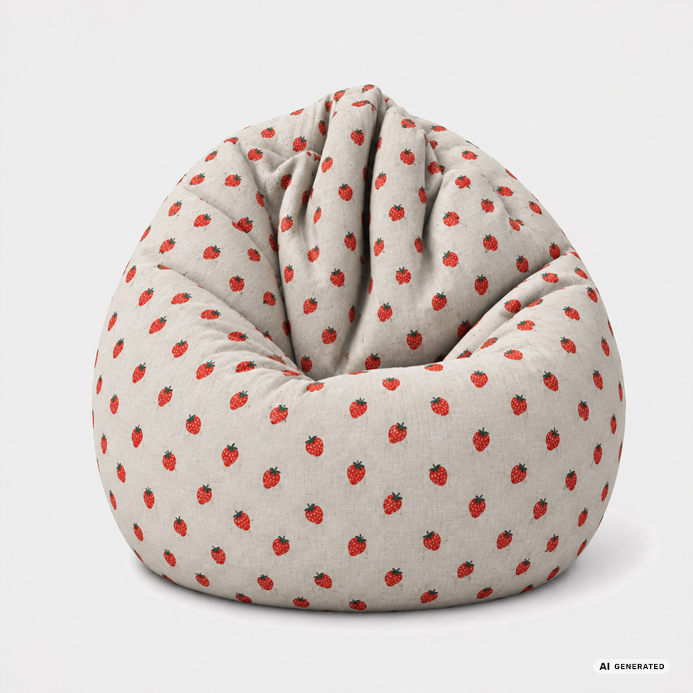Kinder-Sitzsack Bambino - STRAWBERRY